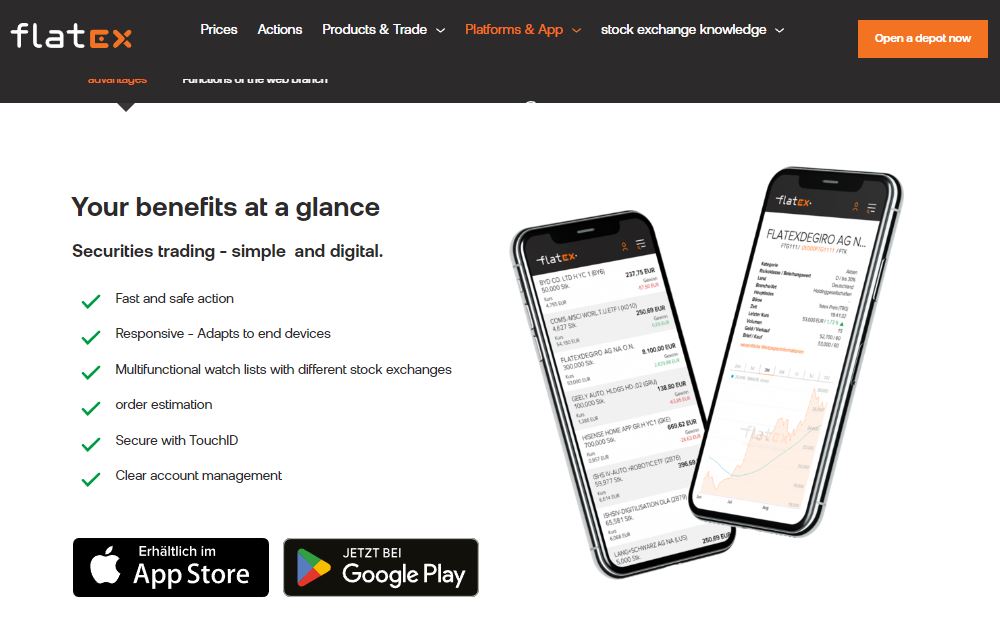 Flatex Trading Platforms