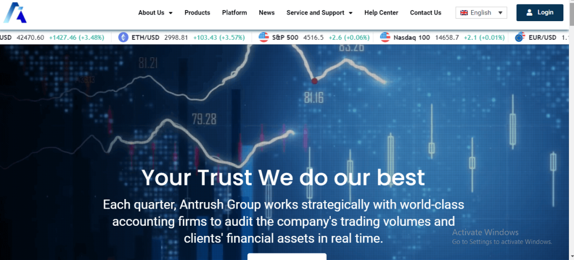 Antrush scam brokers overview