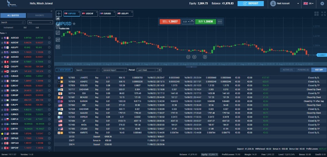 Phoenix Invest Group Platform Overview