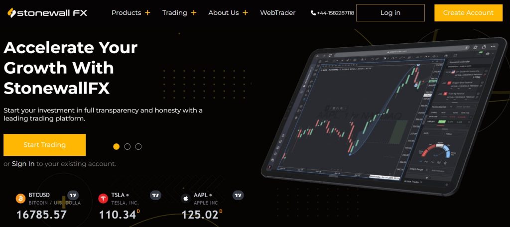 Stonewall Fx Trading Platform