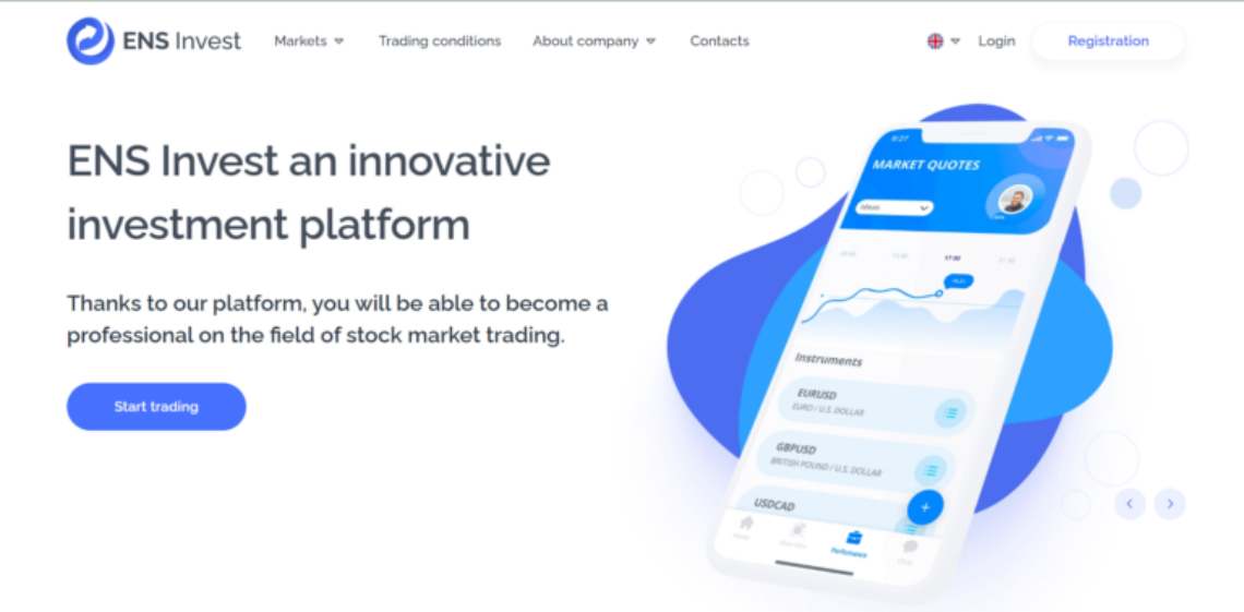 ENS Invest Platform Overview