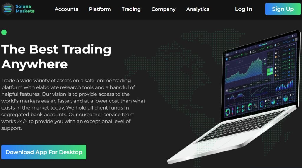 Solana Markets Platform