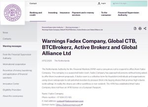 FI warning on Active Brokerz