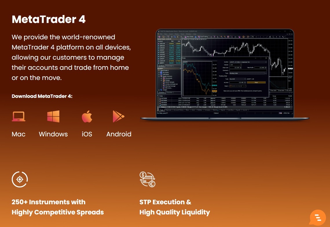 EmpowerFX review: Depicting their platform's easy-to-use trade execution features