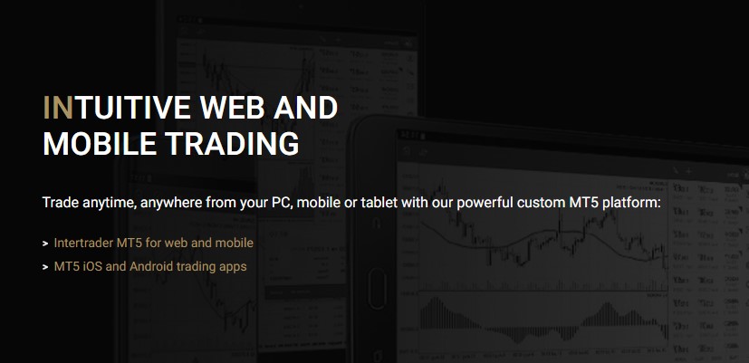 Intertrader Trading APP overview 