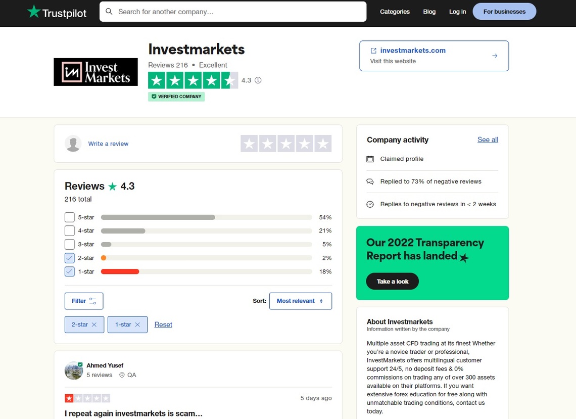 Arvis Capital LTD trustpilot reviews & rating