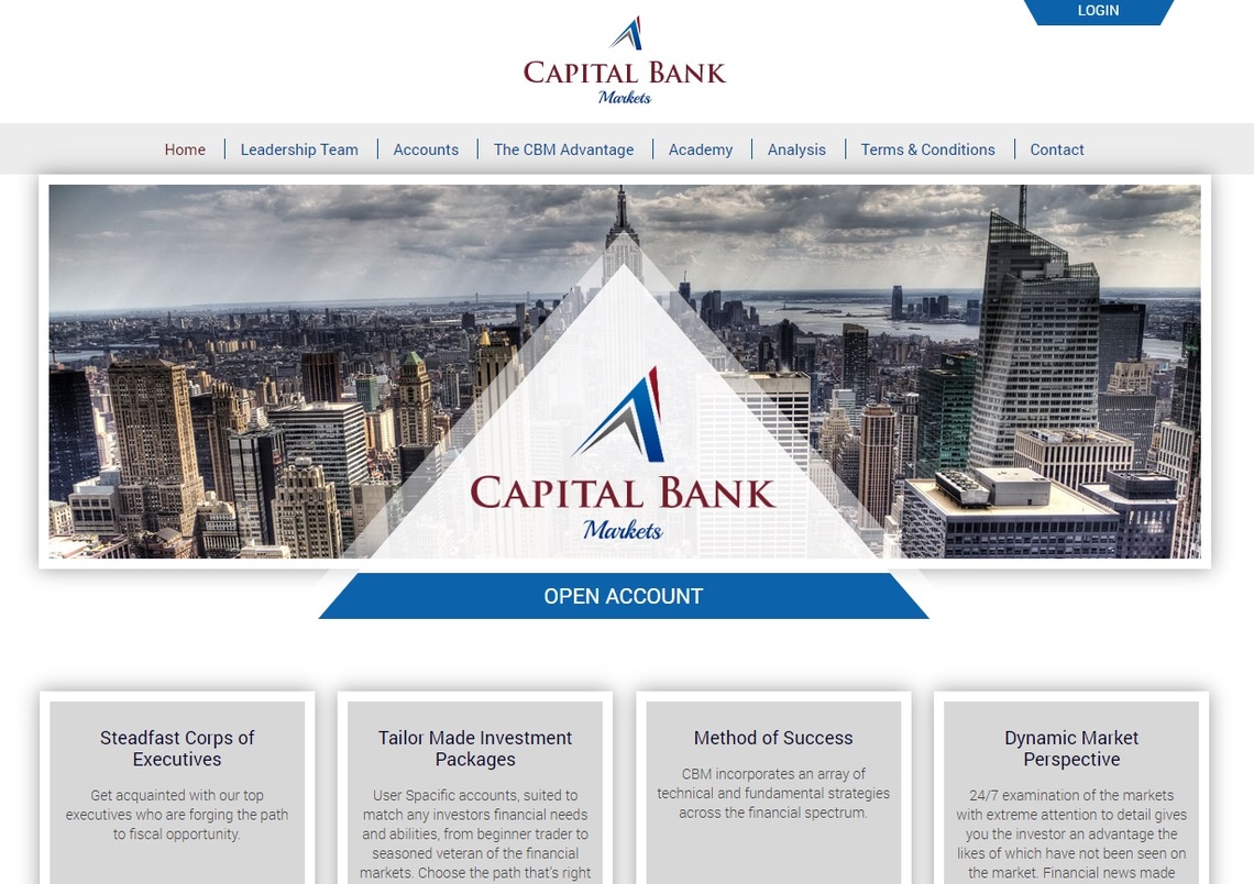 Capital Bank Markets broker